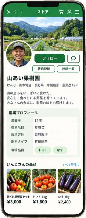 ストアのスマホ